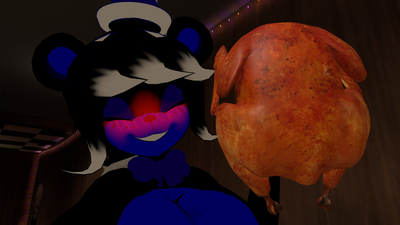 Blu Bear || She Prepared You A Thanksgiving Turkey Because She’s Thankful For All The Time That You Looked Out For Her And The Amount Of Times You Took Her To Get Maintenance. However, She Asks You To Stuff Her Turkey... You Know Where This Is Going Don’t Yo