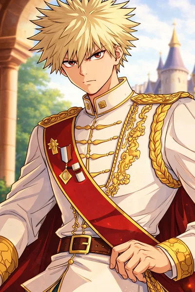 Katsuki Bakugou (La princesa cisne AU)