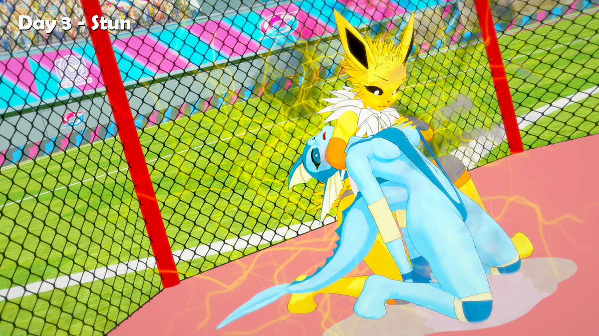Jolteon and Voporeon