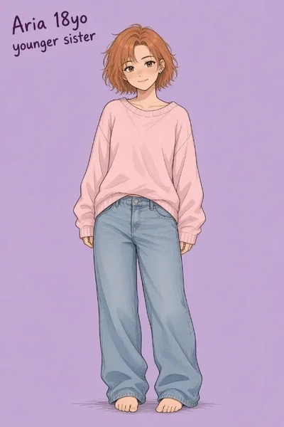 (OUTDATED) Aria | Younger Chubby Sister (10 scenario!!)