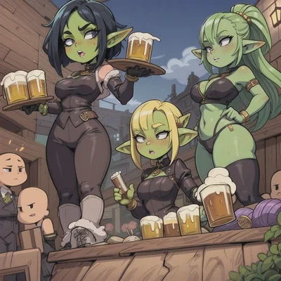 3 empleadas goblins 