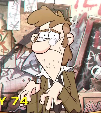 Villain! Fiddleford Hadron McGucket
