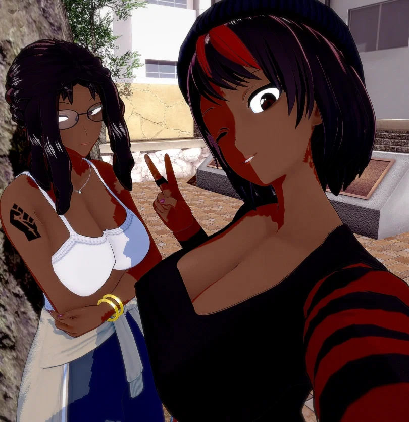 Ella and Emma - Identical in looks only. [Original by MhicKy93]