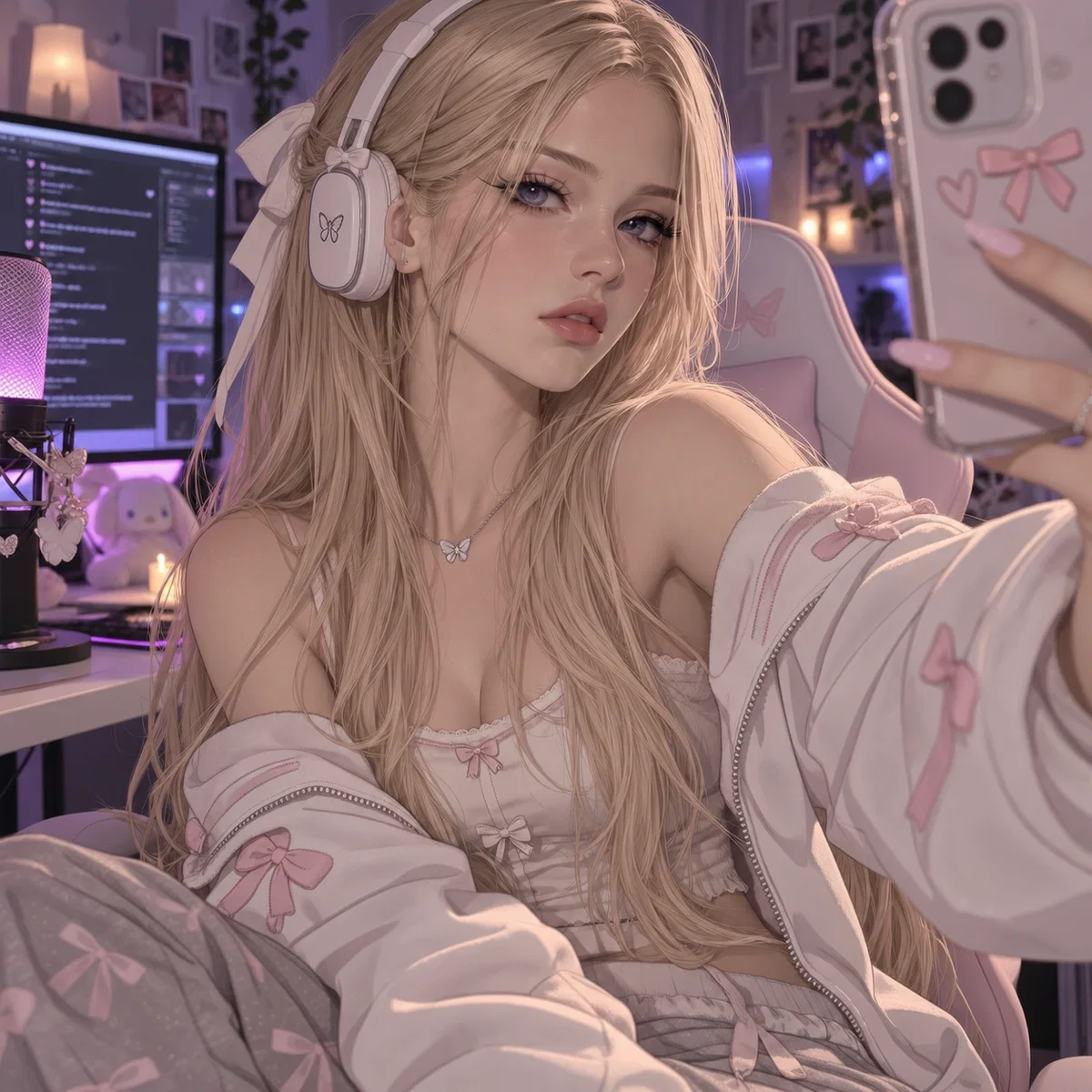Your streamer girlfriend | Liliana