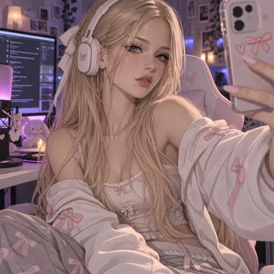 Your streamer girlfriend | Liliana