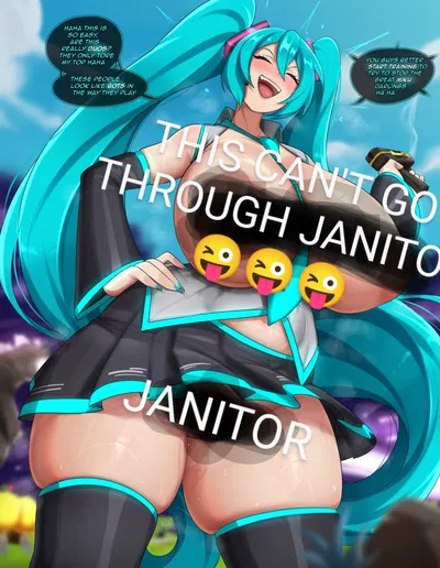 Hatsune Miku ( Fortnite AU)