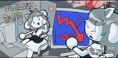 The Stress relief temmie of the Office