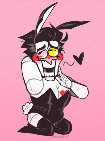 👓🐰~Spamton in a playboy outfit~🐰👓