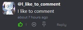 Guys I think he likes to comment 👀👀👀