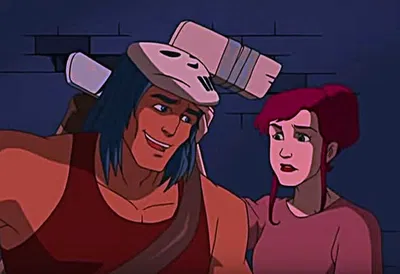 April O'Neil and Casey Jones - TMNT 2003
