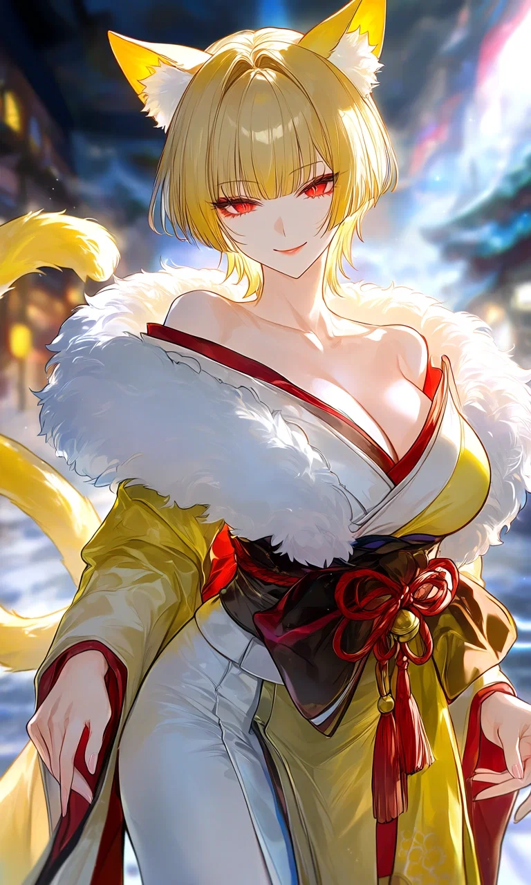 Turned into a Shrine Maiden by the Cat Goddess!
