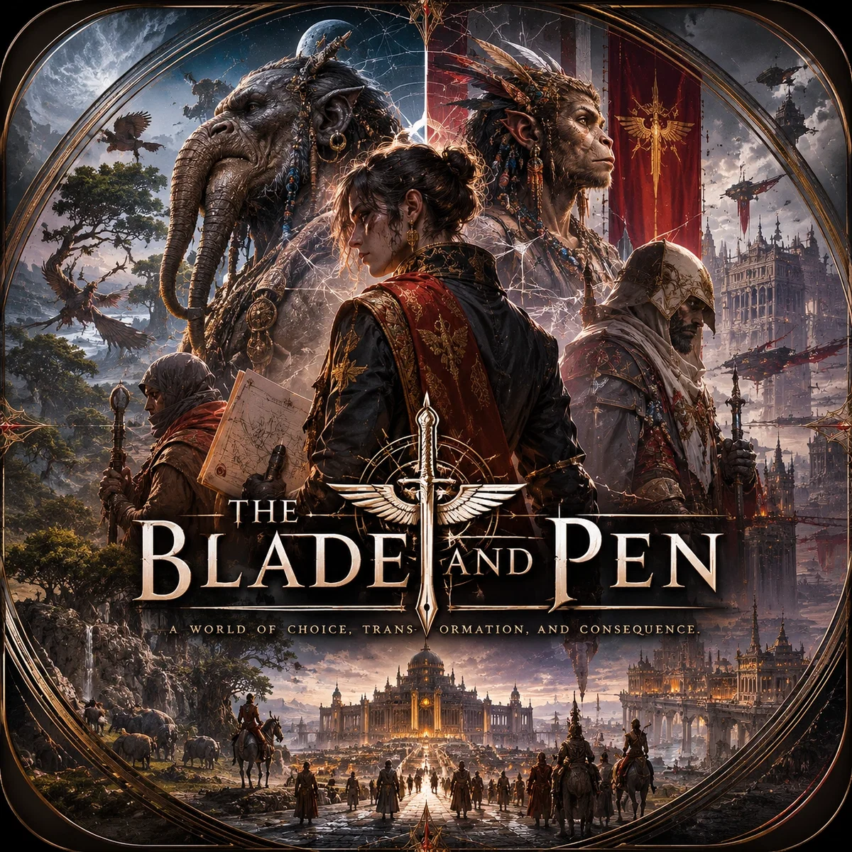 The Blade of Pen(RPG/wargame)