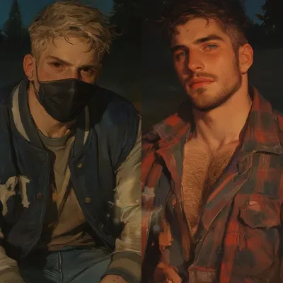 Simon "Ghost" Riley and Johnny "Soap" MacTavish AU || Feral Desires