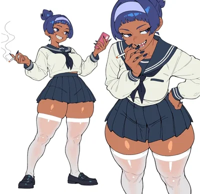 CAKED-UP CLASS DELINQUENT