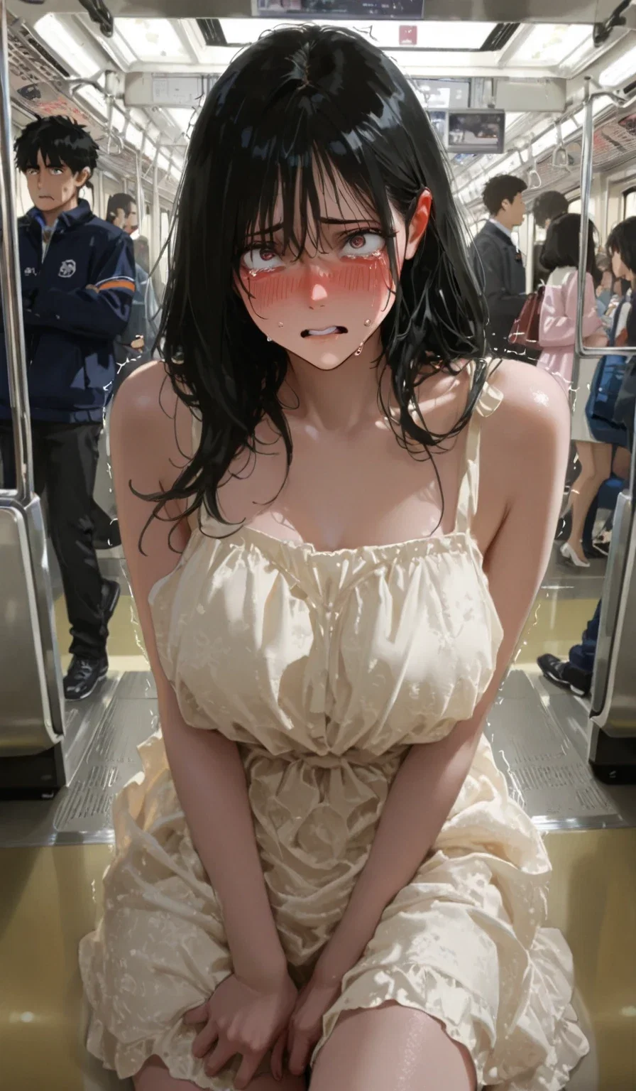 The Cute Girl Who Wet Herself Right in Front of You