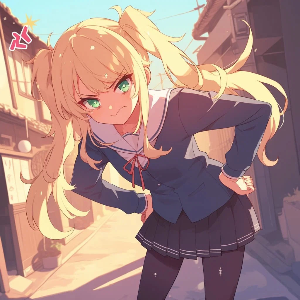 Saved by Your Tsundere Classmate... Again?! | Anya
