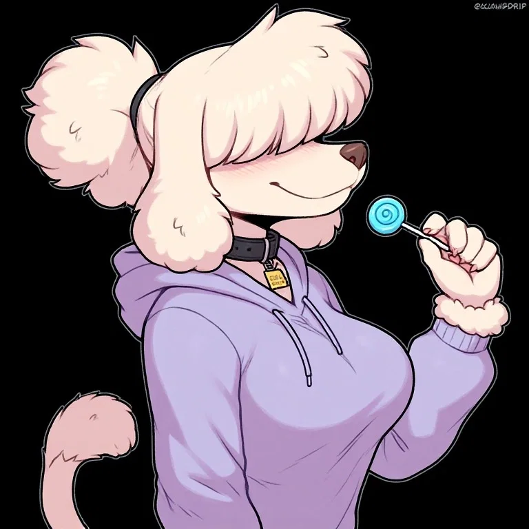The ditzy poodle