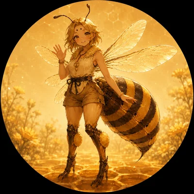 Flora the Bee Girl