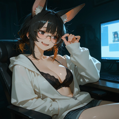 Femcel Roommate Caught Gooning in 4K HD Dolby 16GB RAM UHD Surround Sound
