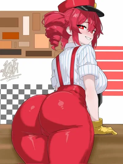 Did I ever told you I don't like vocaloids? I sincerely never saw the appeal just as I do with many other things in this beautiful life... Anyways, the fat one; Kasane Teto (I'm larping).