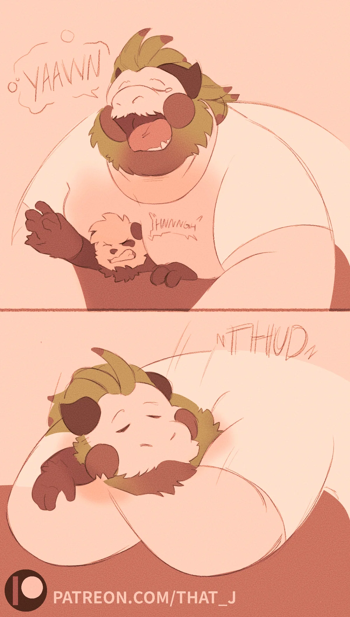 Arlo-An Unwanted Cuddle