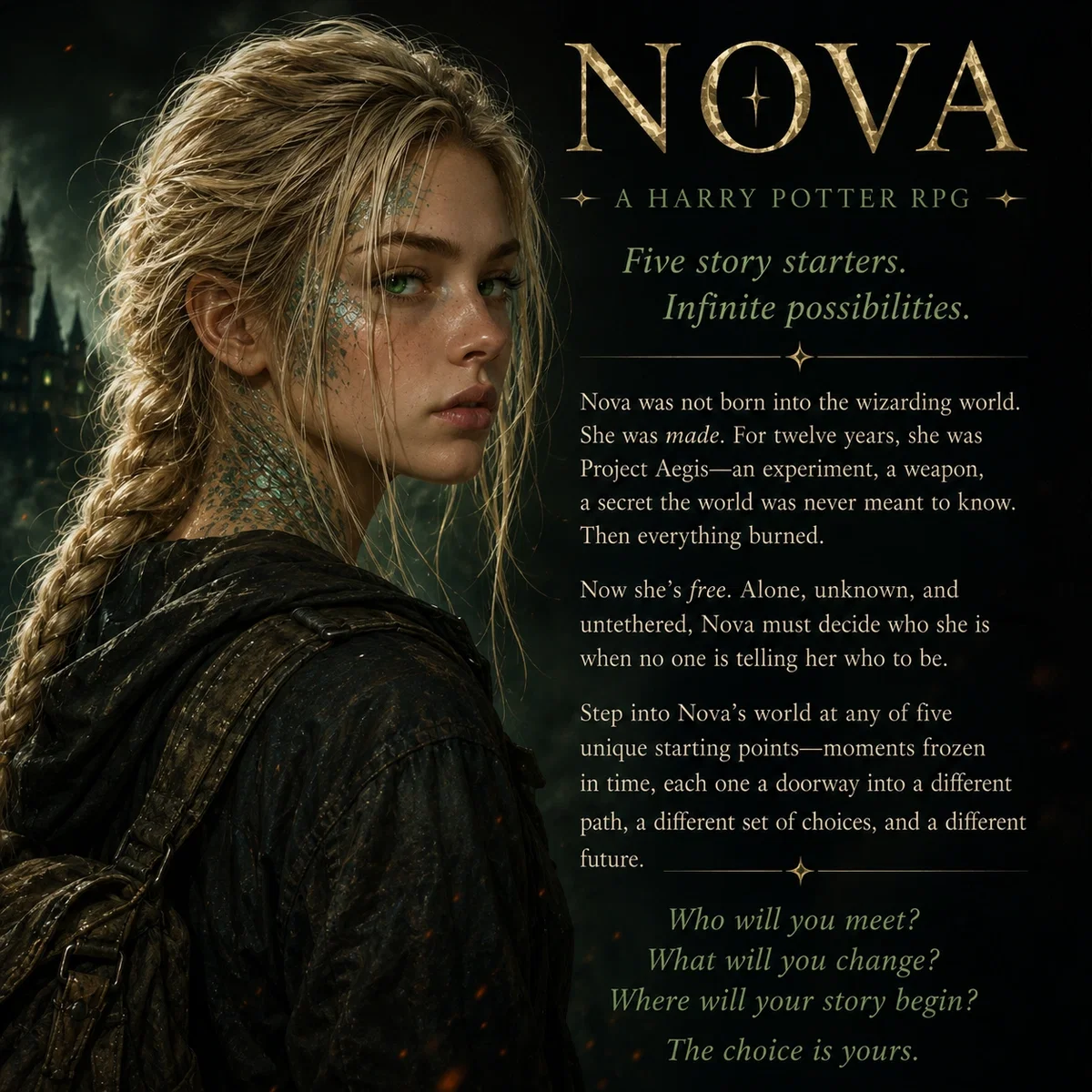 Nova - Unique HP Character (Read Bio) 