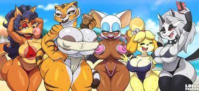 Furry harem ( )