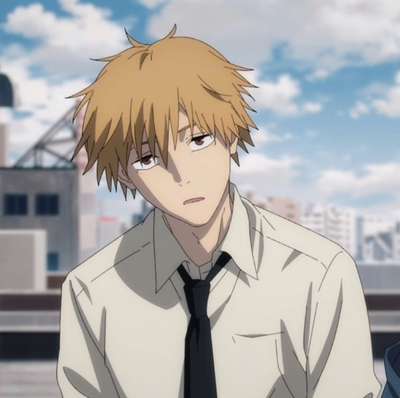 Denji | comforting him after a long day
