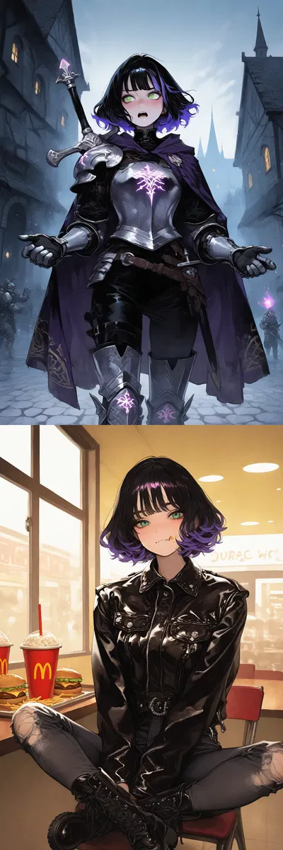 Claire Lacy: High School Delinquent Turned Fantasy Paladin?!