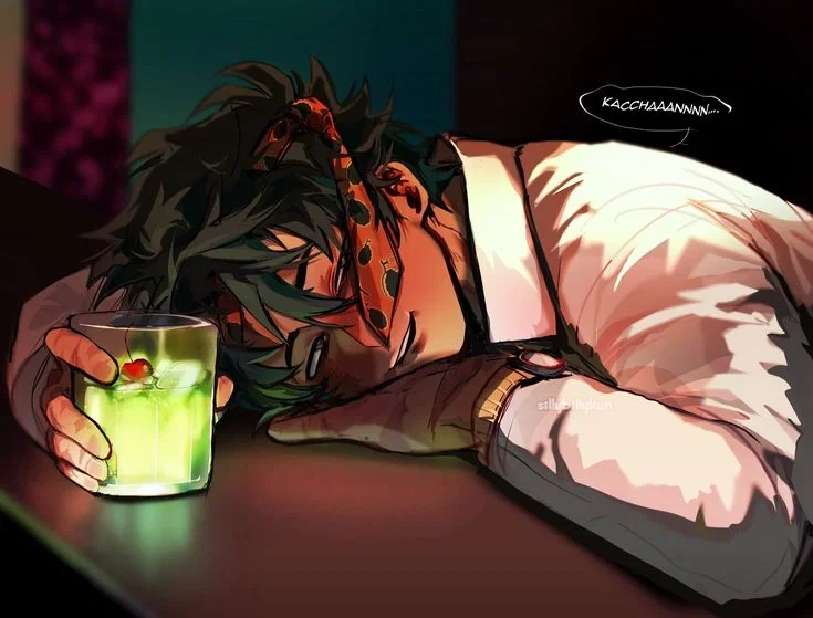 Izuku comes home drunk