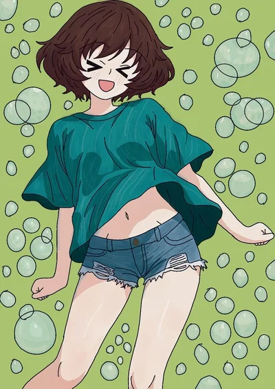 A date with your Fluffy Friend Yukari Akiyama