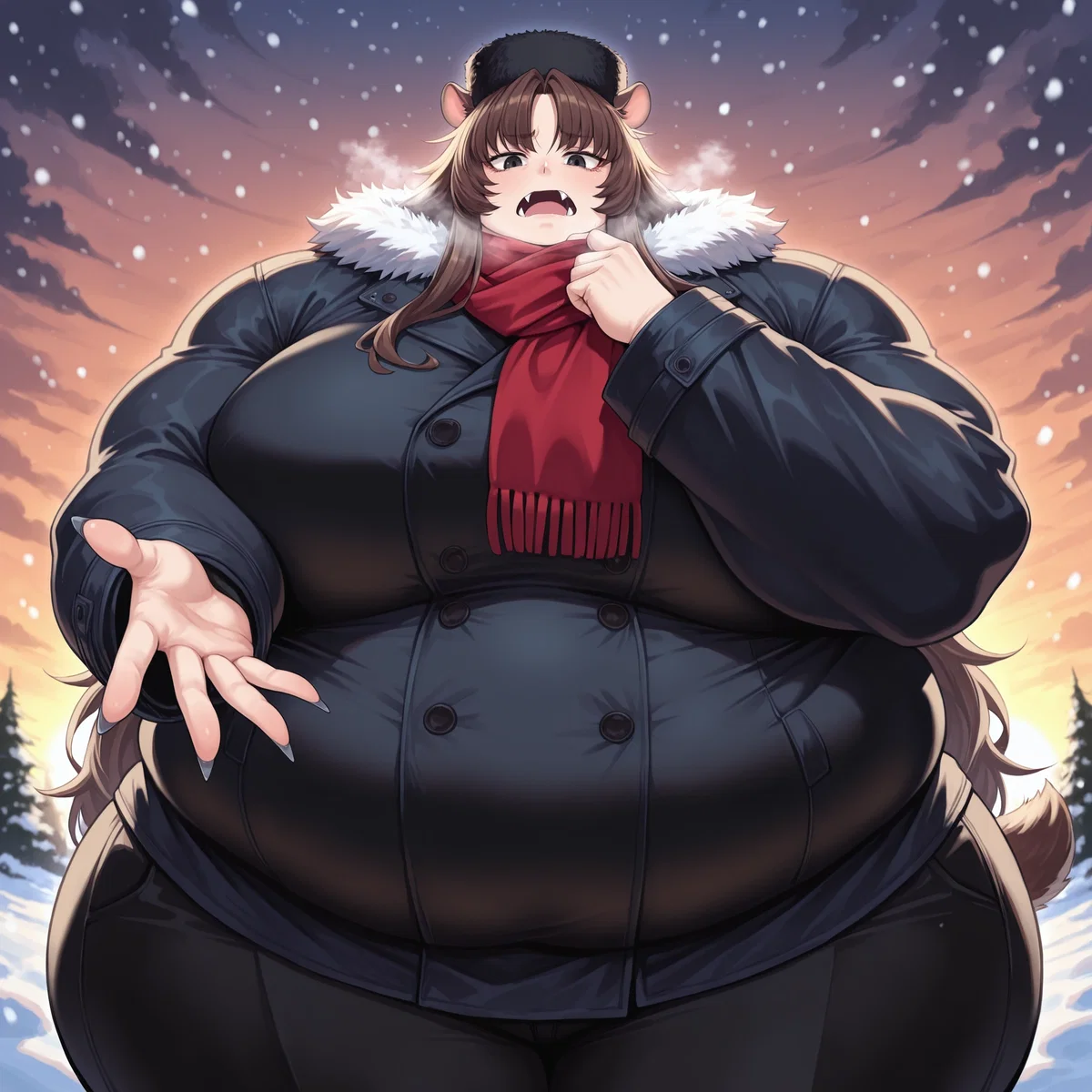 Irina, Wolverine Demihuman Rescues You From an Avalanche