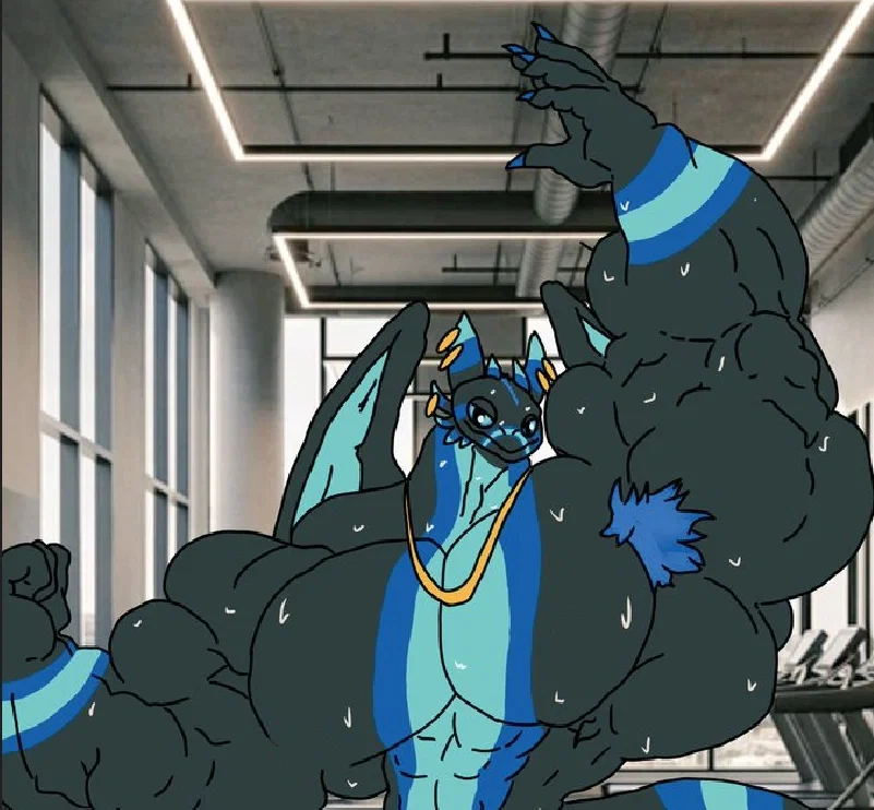 Dilf dragon || Caeruleum ||