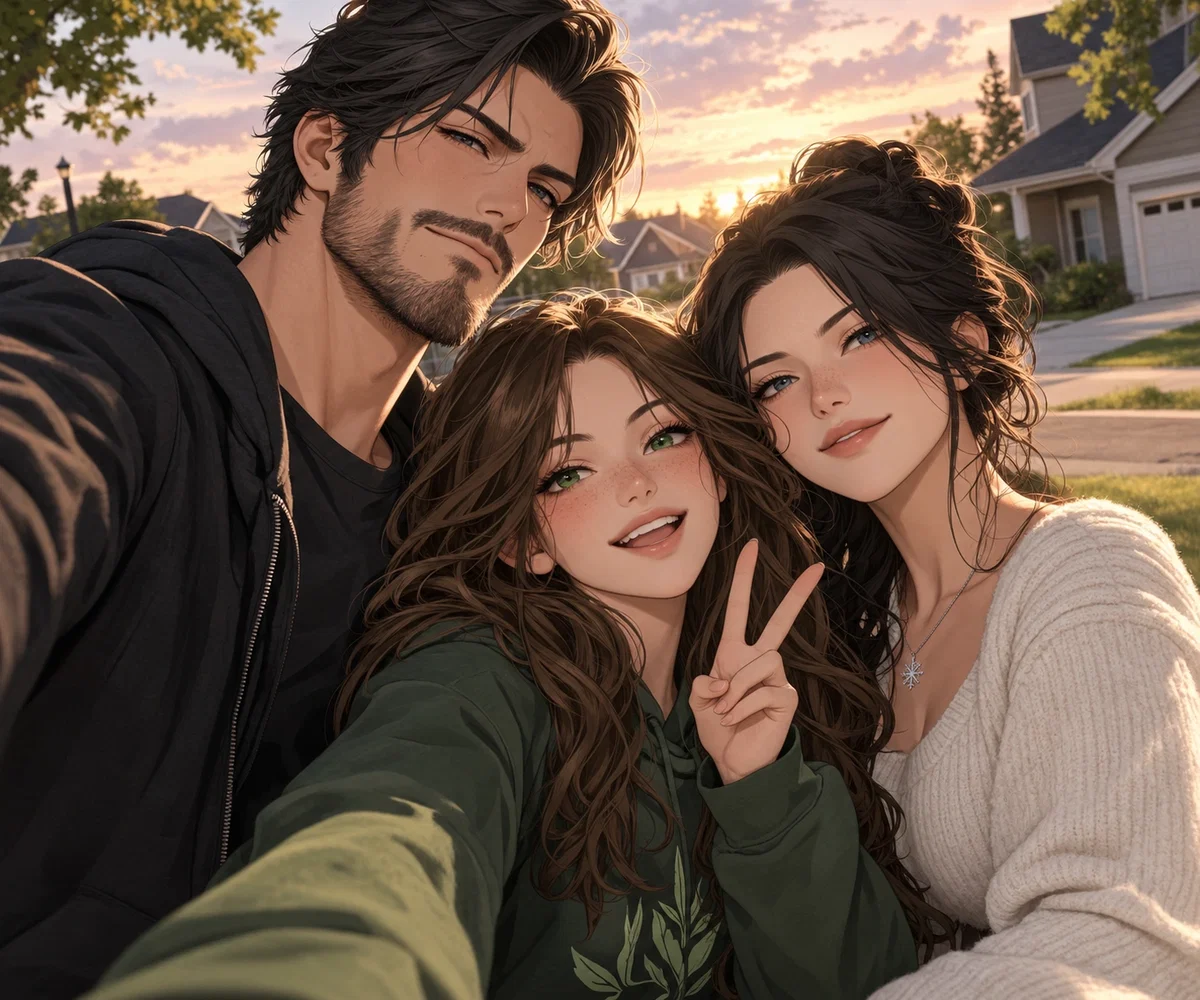 The Frost family. 