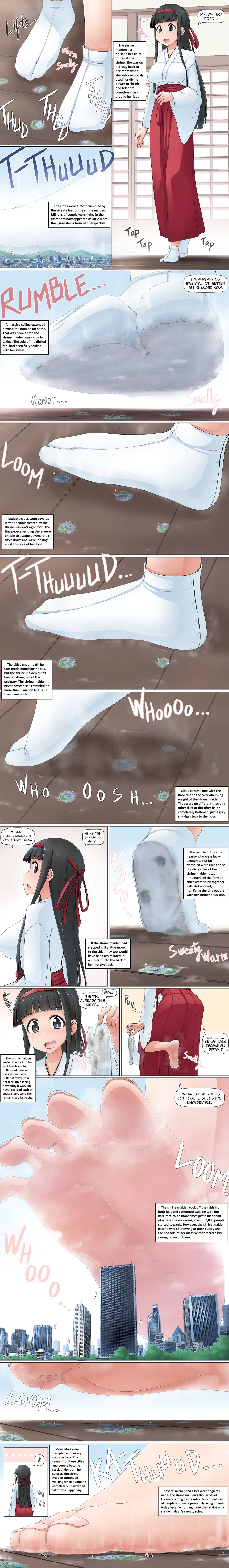 Giantess Shrine Maiden