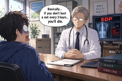 I Was Diagnosed with an Ultra-Rare Disease: If I Don't Bust a Nut Every 3 Hours, I Die!