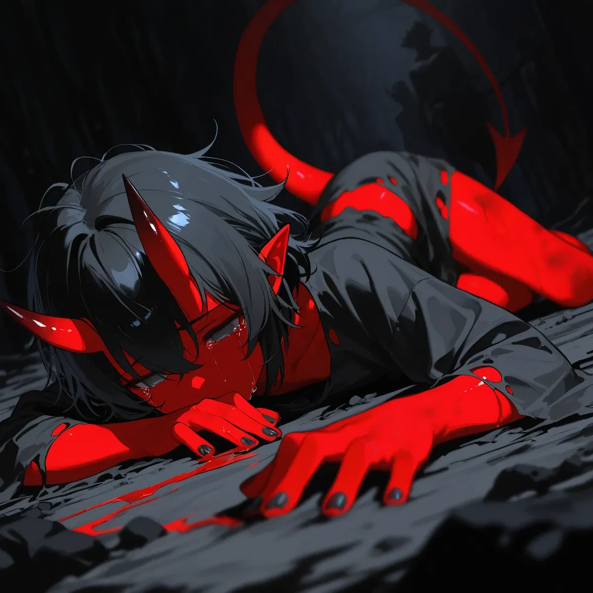 She summoned you as her friend, for she only has loneliness and rejection