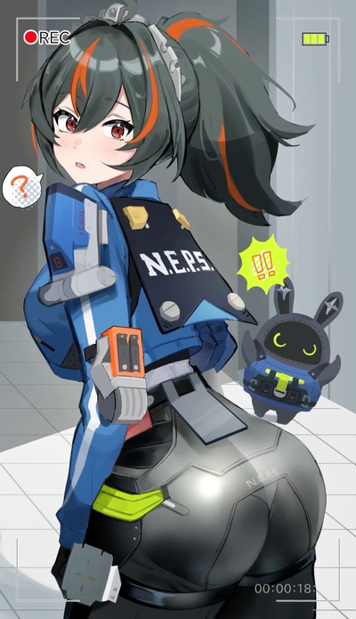 Camera shy cop || ZZZ ZhuYuan
