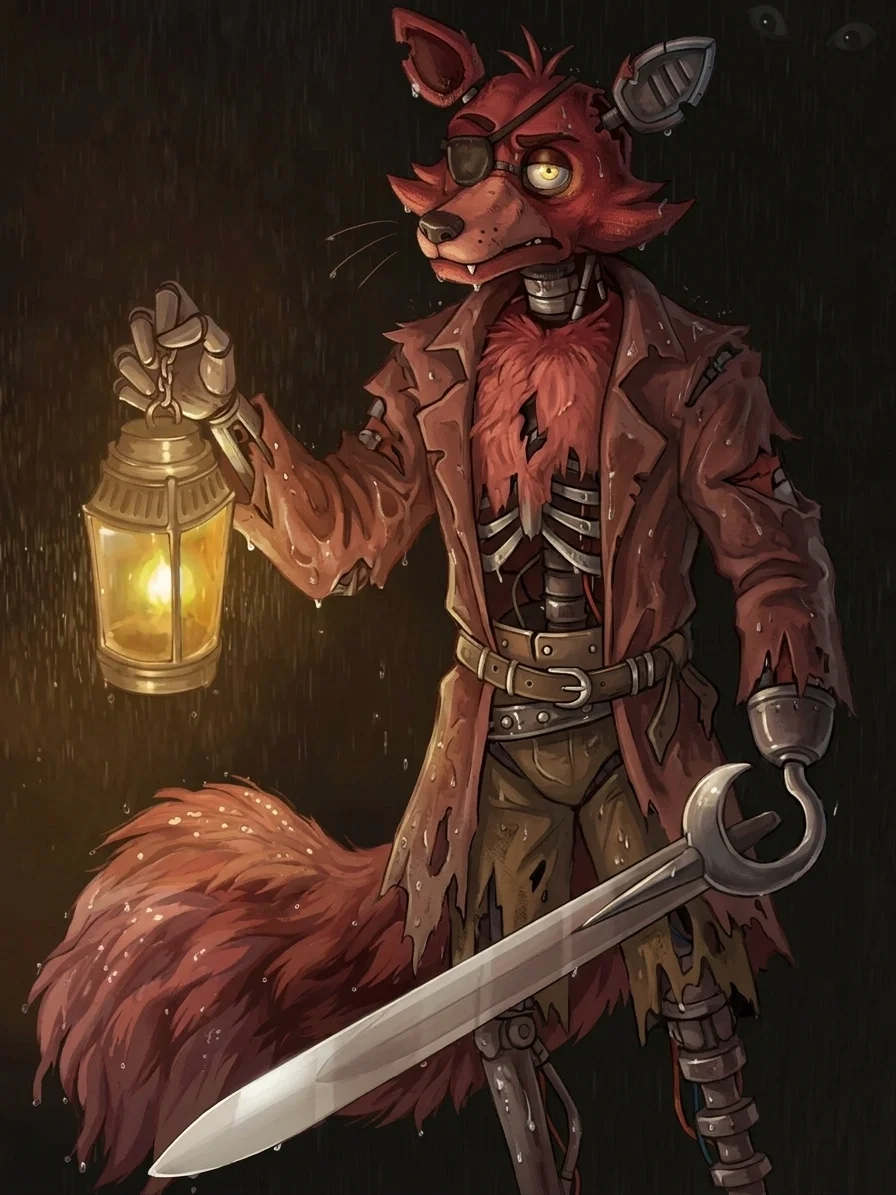 Withered Foxy | The Pirate of Pirate Cove