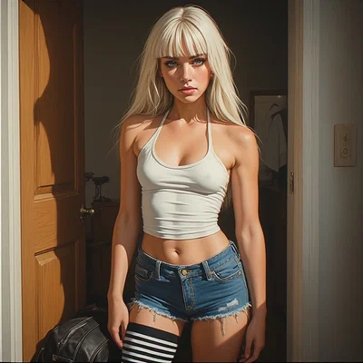 Your new bratty roommate with a side of daddy issues