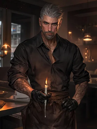 Rowan Blackthorne || Kinktober 2025 : Wax Play