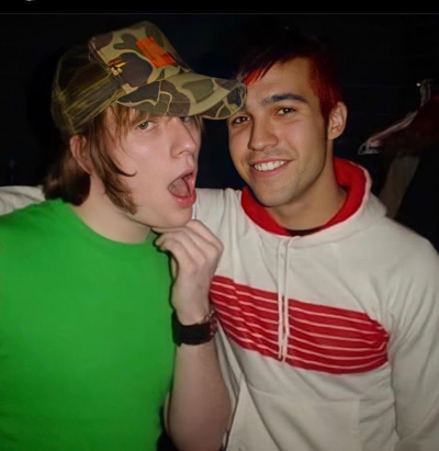 ⭑.ᐟ patrick stump & pete wentz
