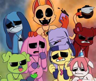 The frowning critters, are your parents 