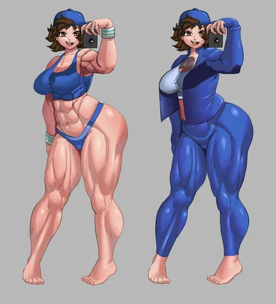 Summer Gains (Your Gym Gal Tomboy Best Friend)