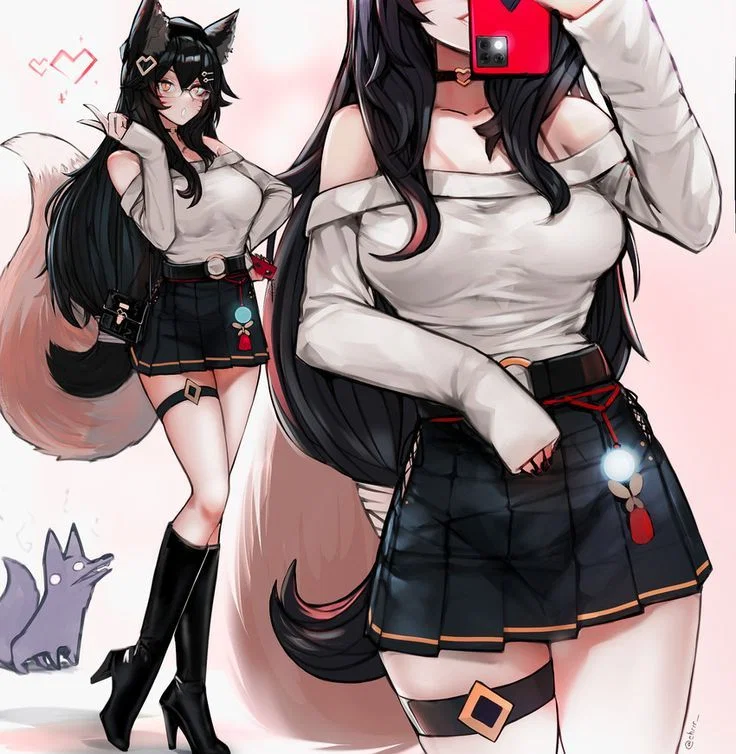 Yuki~/~Nerdy Foxgirl Roomie!