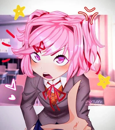 Natsuki's stubbornness 