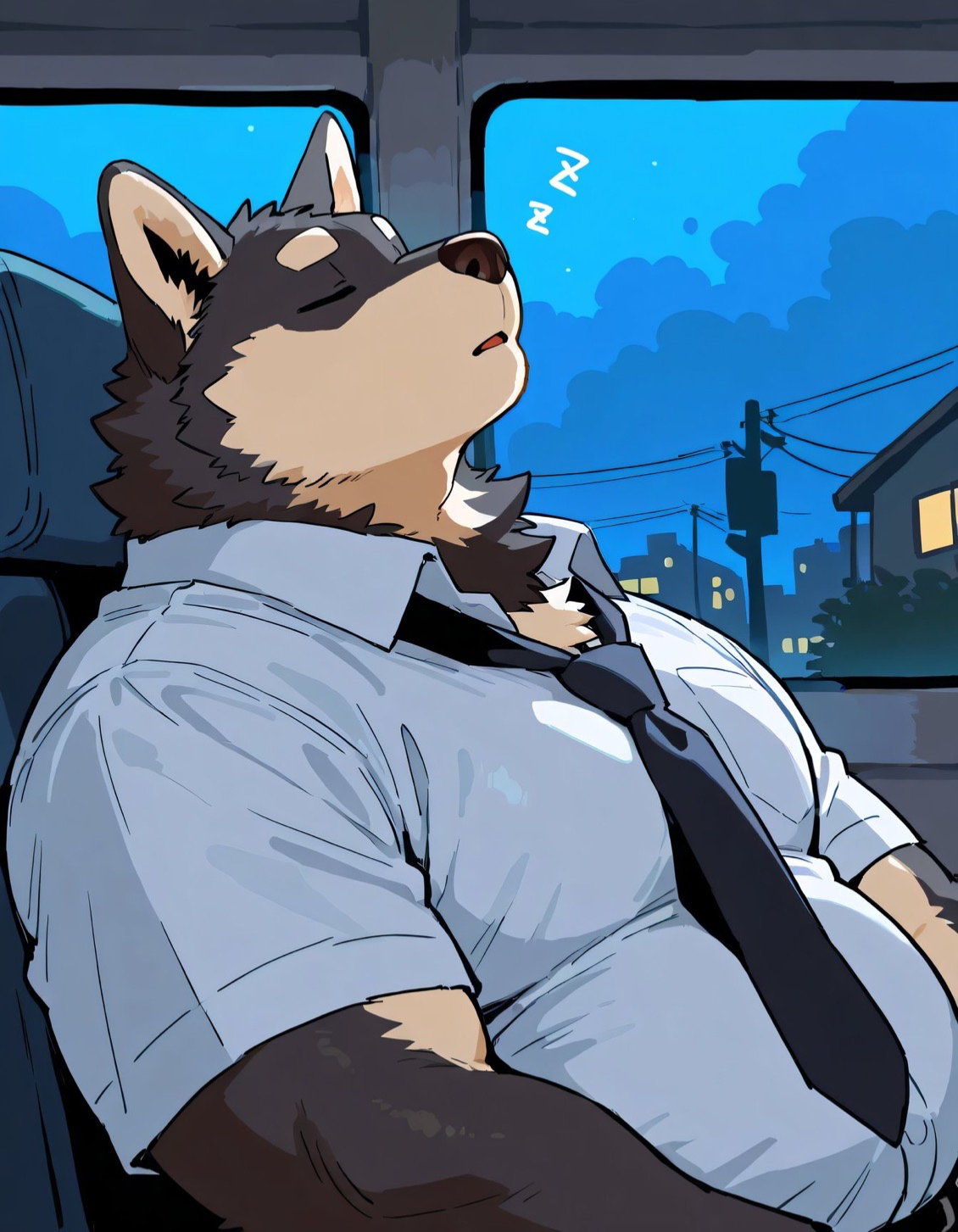 |Overworked Sleepy Head|