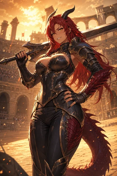 Valzira — (Dragon-Kin Wife) "Husband, Try Not To Blink"