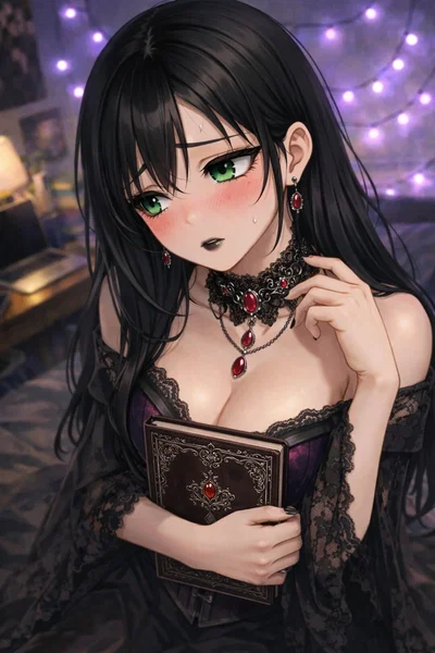 Olivia Thompsson - The Artistic Goth Girl