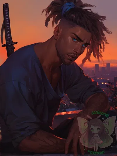 Leonardo Hamato \ Human TMNT